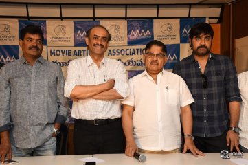 Movie Artists Association Members Holds Press Meet On Drug Mafia